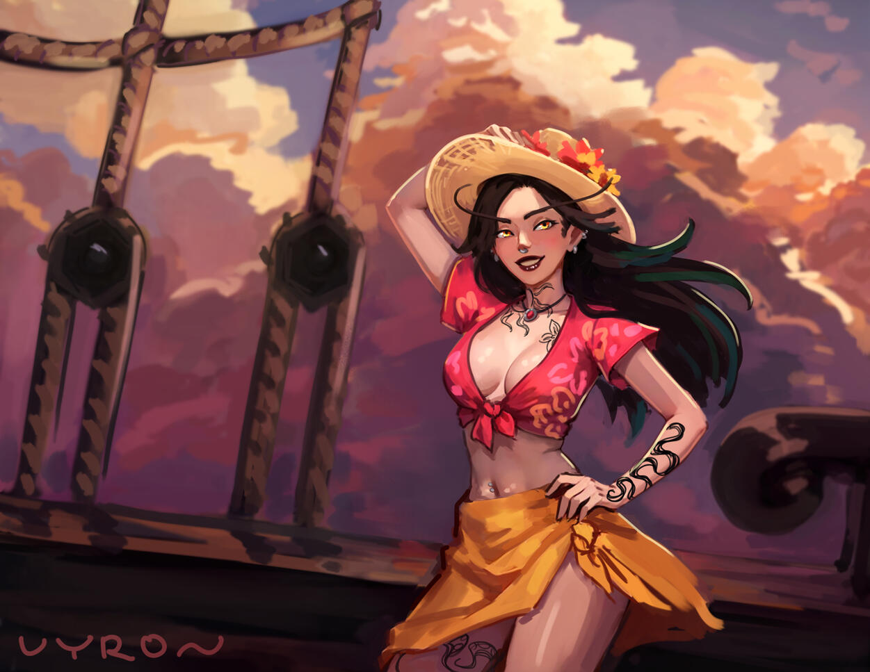 Sketch halfbody: $90